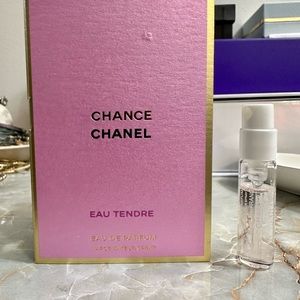 Chanel CHANCE Eau Tendre Perfume EDT Sample - NEW